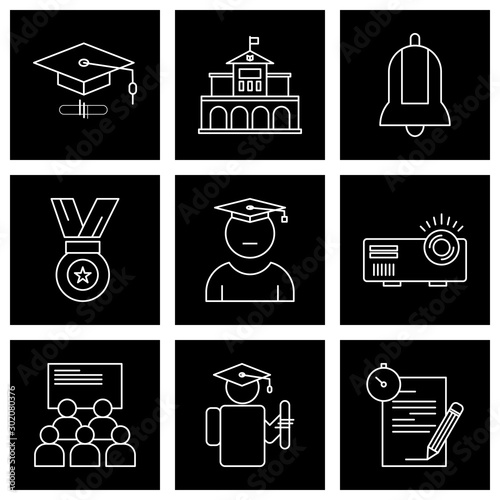 Simple Set Of Universal Icons