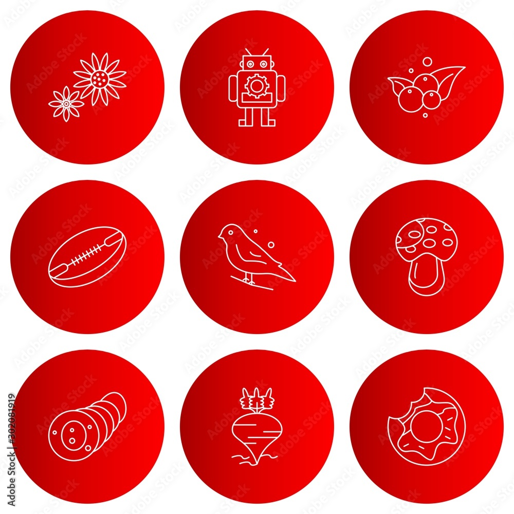 Fototapeta premium User interface Icon set for web and mobile applications