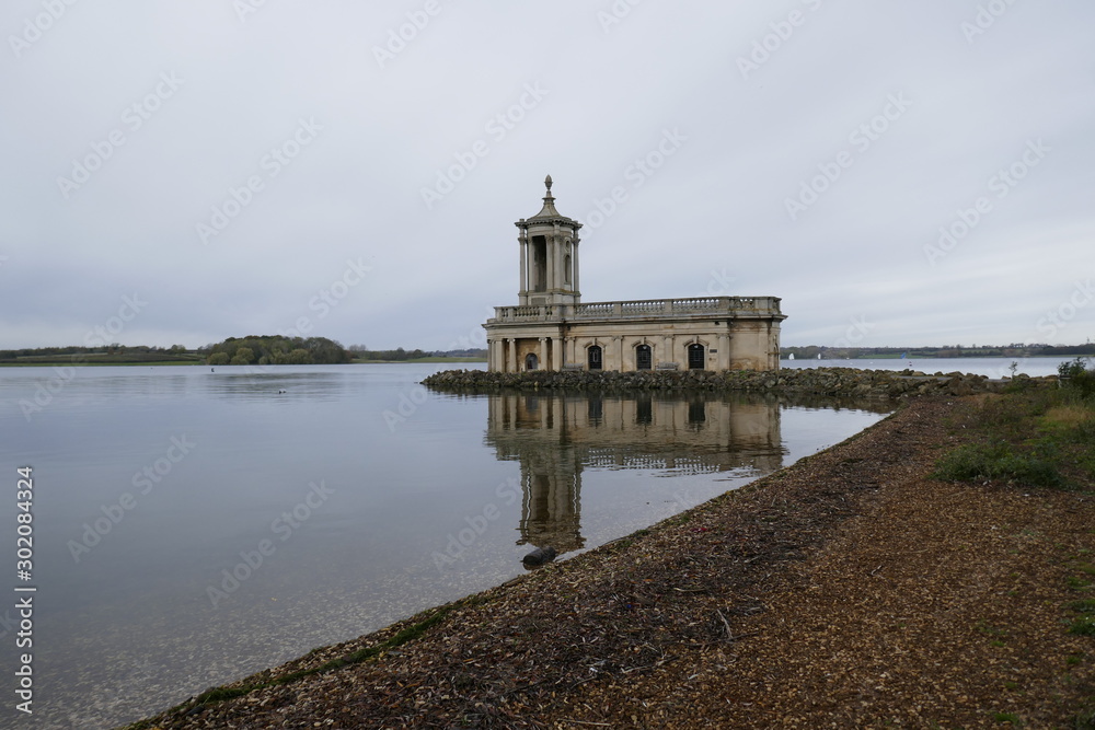 Normanton church on Rutland water