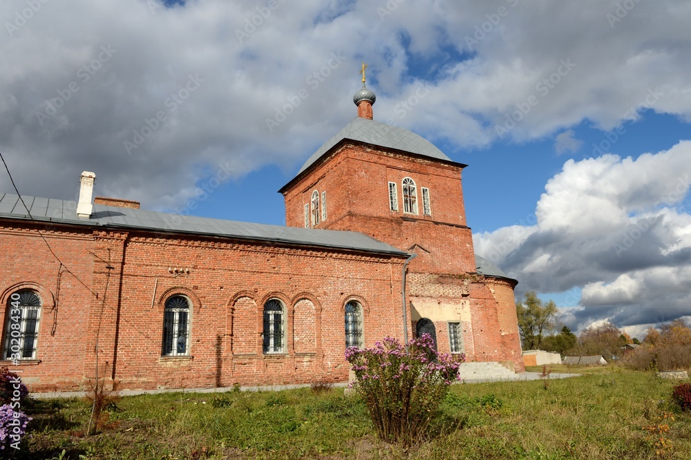 Fototapeta premium Church of the Nativity in the city of Ryazhsk Ryazan region