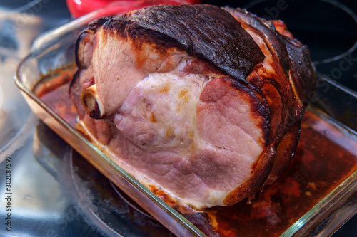 Roasted Ham Dinner