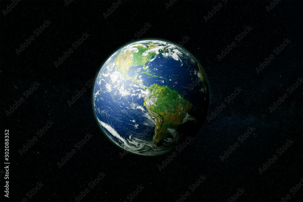 Fototapeta premium Earth in space