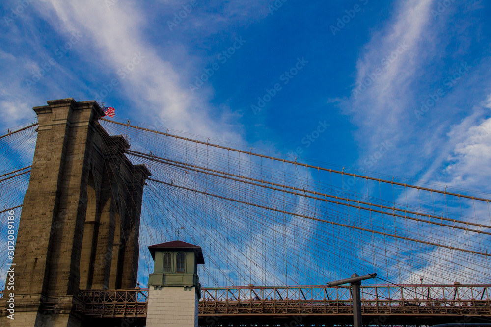 Obraz premium brooklyn bridge abstract