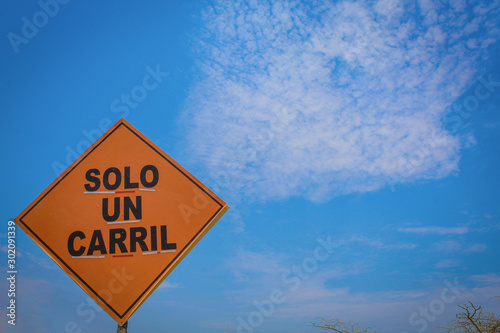 Road sign