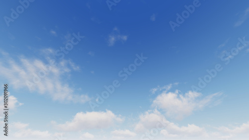 Cloudy blue sky abstract background, blue sky background with tiny clouds © teerawit