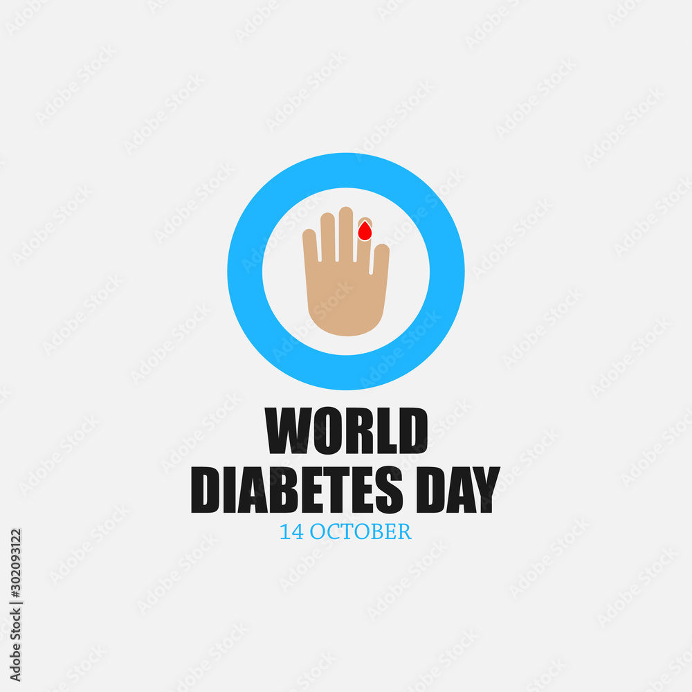 World diabetes day vector image design illustration World diabetes day vector image design illustration