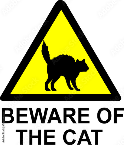 Funny Cat Sign