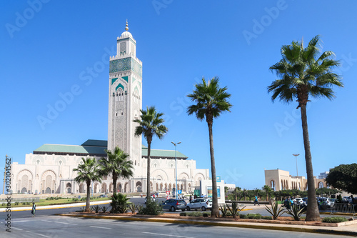 Hassan II Mosque in Casablanca photo