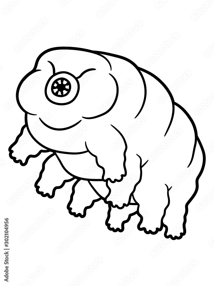 kleines bärtierchen wasserbär mehrzeller mikroskop mini süß niedlich clipart design liebe kind baby kleines bärtierchen wasserbär mehrzeller mikroskop mini süß niedlich clipart design liebe kind baby