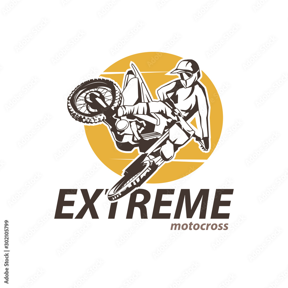 Fototapeta premium motor cross