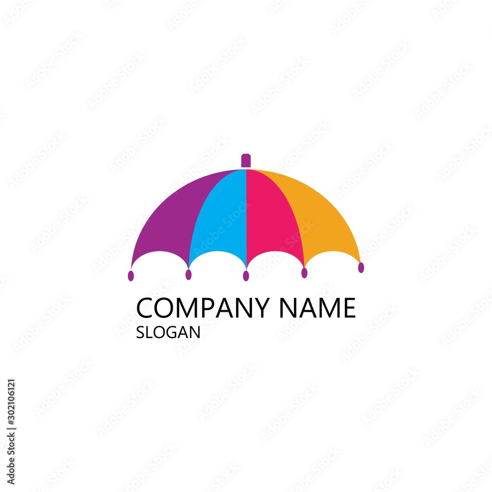 umbrella logo vector umbrella logo vector