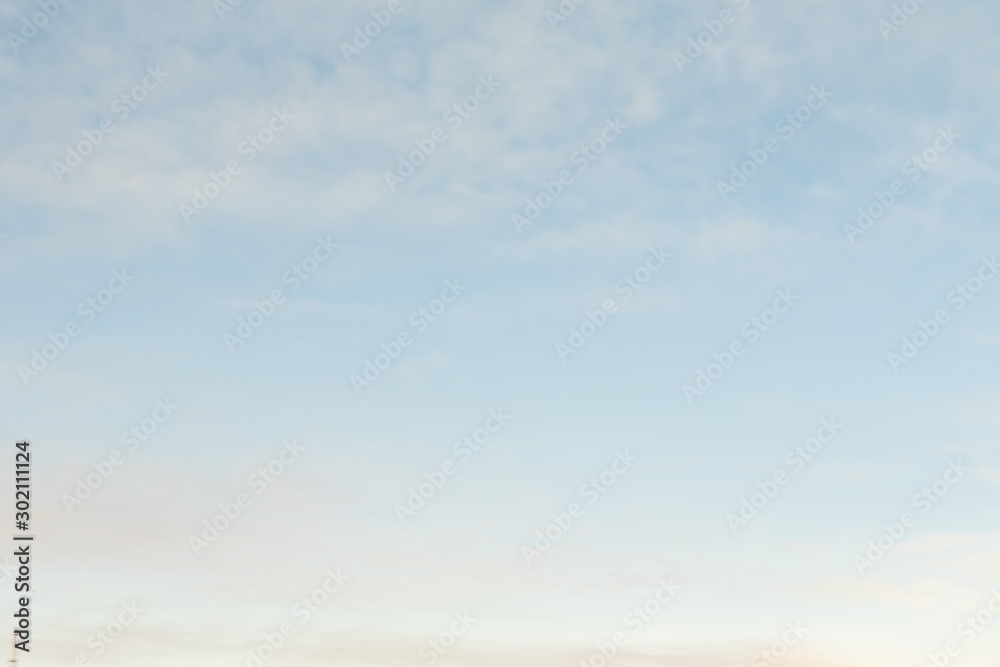 Blue sky background with white clouds, high clouds. Altostratus, Cirrocumulus, Cirrus. Blue sky background with white clouds, high clouds. Altostratus, Cirrocumulus, Cirrus.