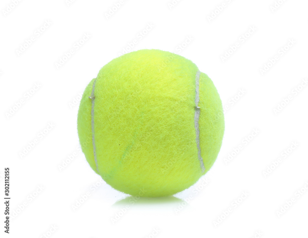Tennis Ball with white background