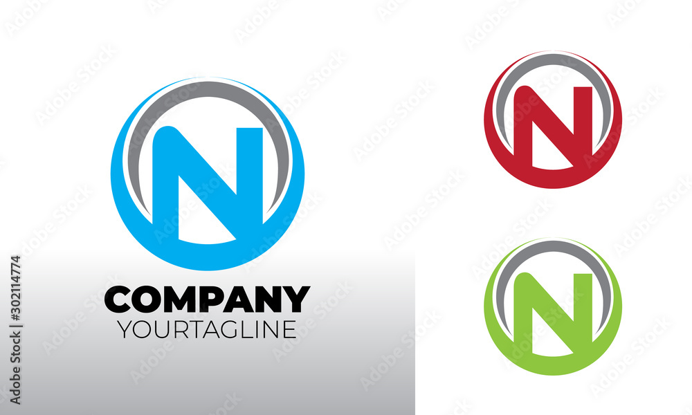 Logo modern letter