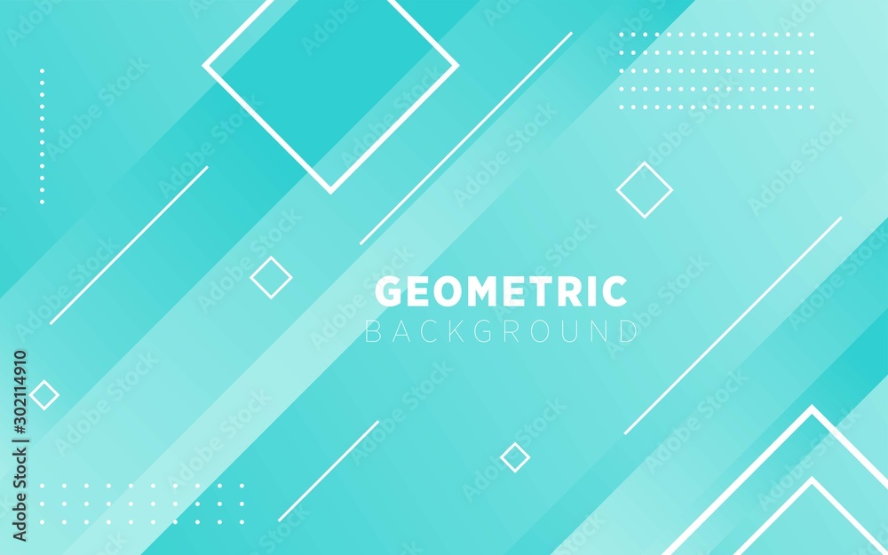 modern abstract geometric shape background with line and dots. can be used in cover design, poster, flyer, book design, website backgrounds or advertising. vector illustration.