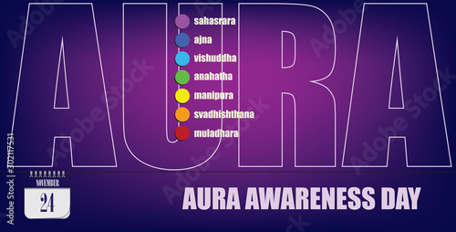 Postcard Aura Awareness Day