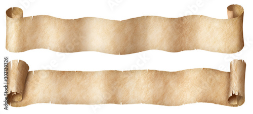 Narrow old papers fantasy s...