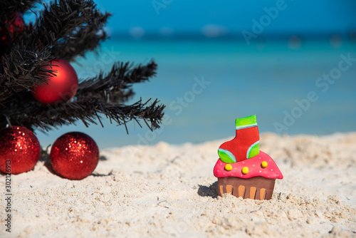 Wallpaper Mural Christmas handmade decorative ornaments for design Torontodigital.ca