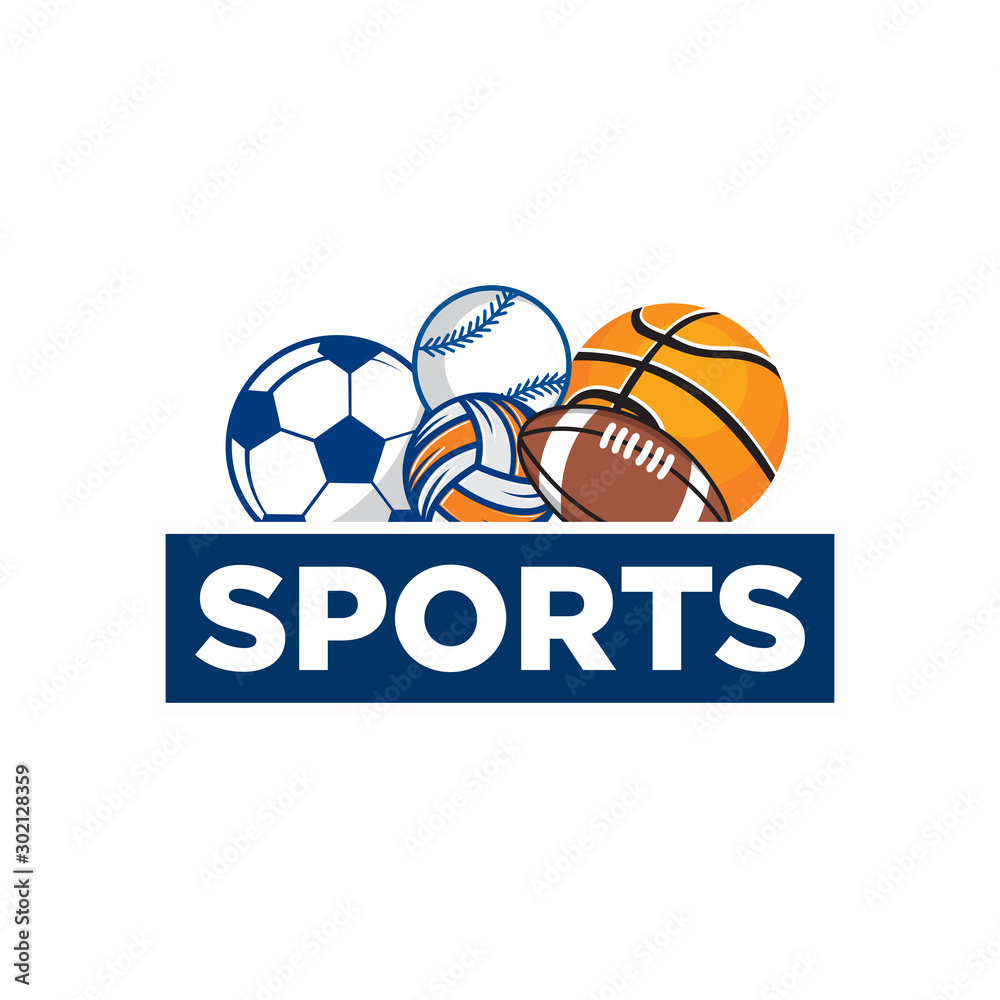 All Sport Logo Stock Vector
