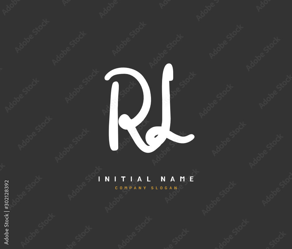 R L RL Beauty vector initial logo, handwriting logo of initial signature, wedding, fashion, jewerly, boutique, floral and botanical with creative template for any company or business. R L RL Beauty vector initial logo, handwriting logo of initial signature, wedding, fashion, jewerly, boutique, floral and botanical with creative template for any company or business.
