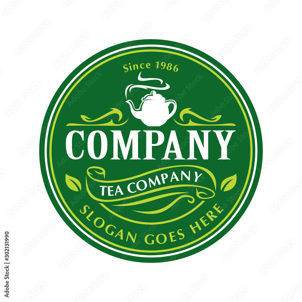 Tea Company Logo Tea Company Logo