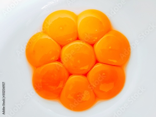 candy on white background