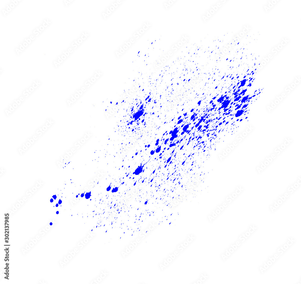 Abstract background with blue splashes Abstract background with blue splashes