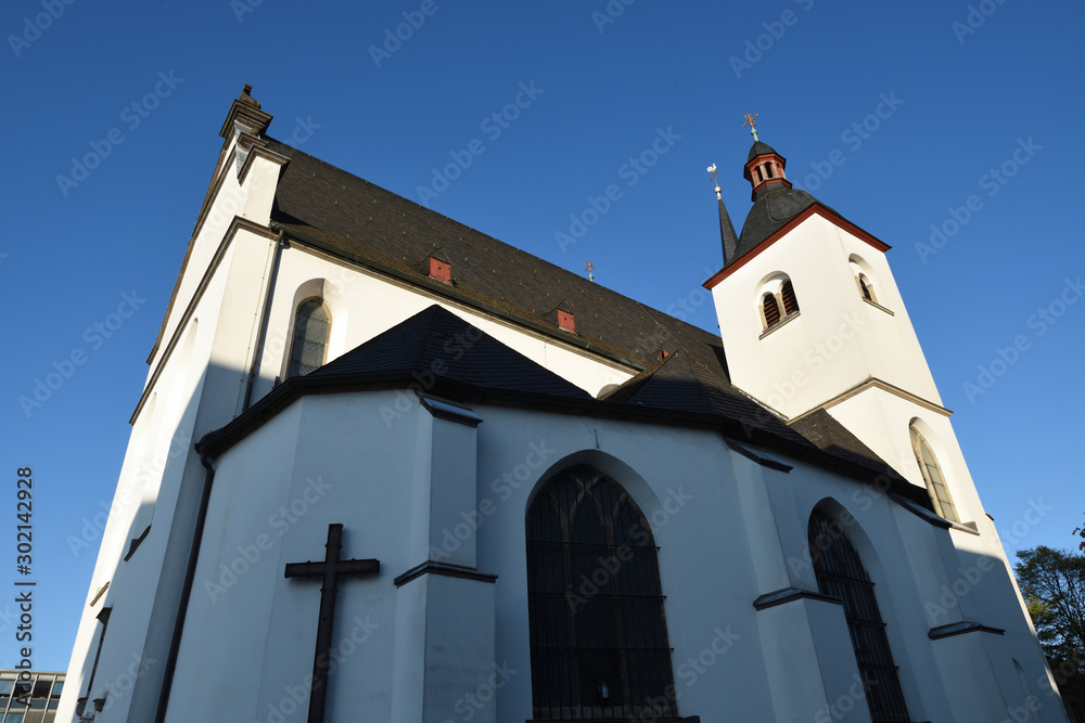 Pfarrkirche St Heribert in Köln Deutz, Deutschland