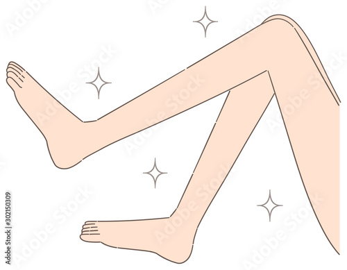 脚 きれい 細い 脱毛 むくみ