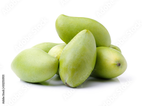 Wallpaper Mural mangos on white background  Torontodigital.ca