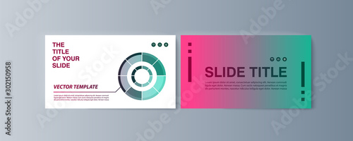 Set of brochures infographics for marketing the promotion goods and services on market