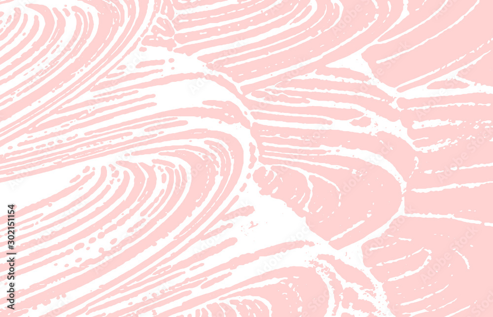Grunge texture. Distress pink rough trace. Fair ba Grunge texture. Distress pink rough trace. Fair ba