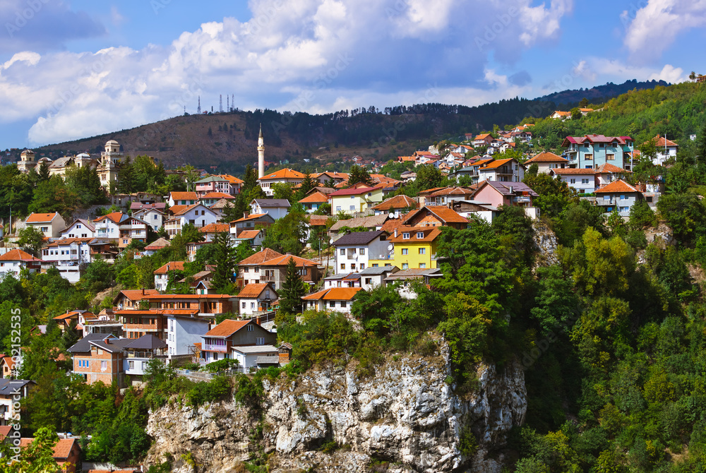 Cityscape of Sarajevo - Bosnia and Herzegovina