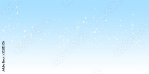Random falling stars Christmas background. Subtle 