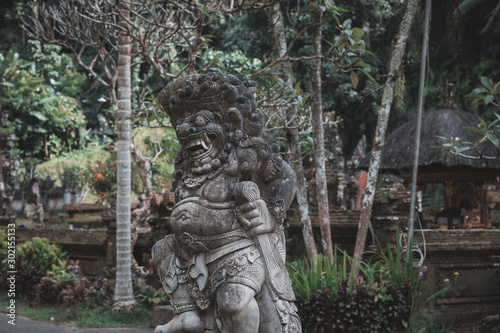 Statue at Ubud Monkey Forest