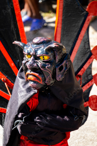 Black Demon at Jacmel Carnival
