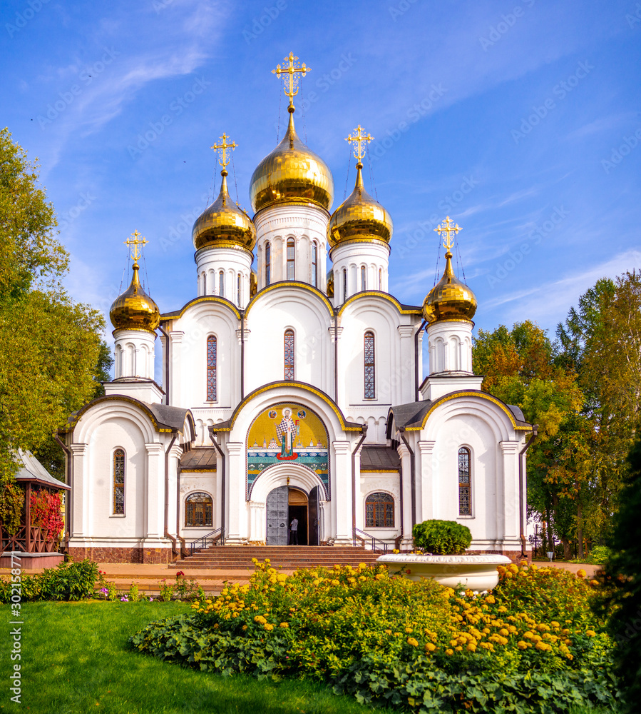 Nicholas Convent, Pereslavl-Zalessky, Yaroslavl Oblast. Autumn Golden Ring of Russia.