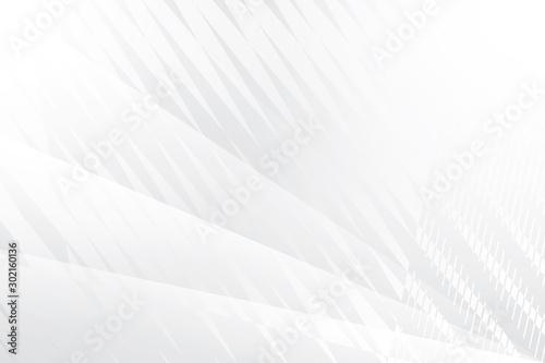 Abstract geometric white and gray color background. Vector, illustration.