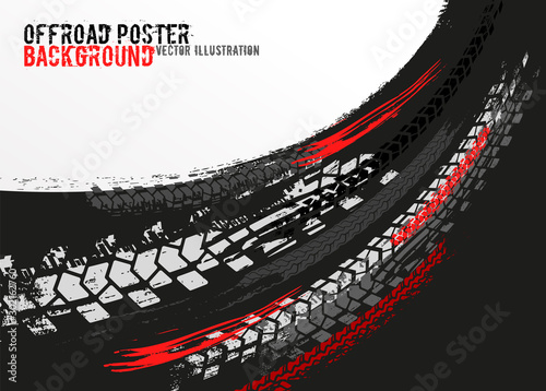 Vector automotive banner template