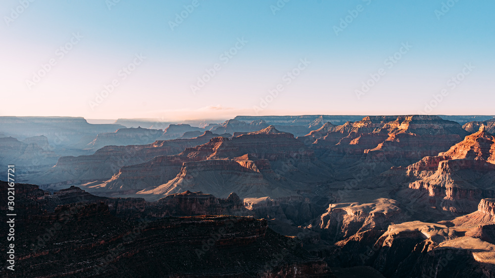 Grand Canyon am Abend in Arizona
