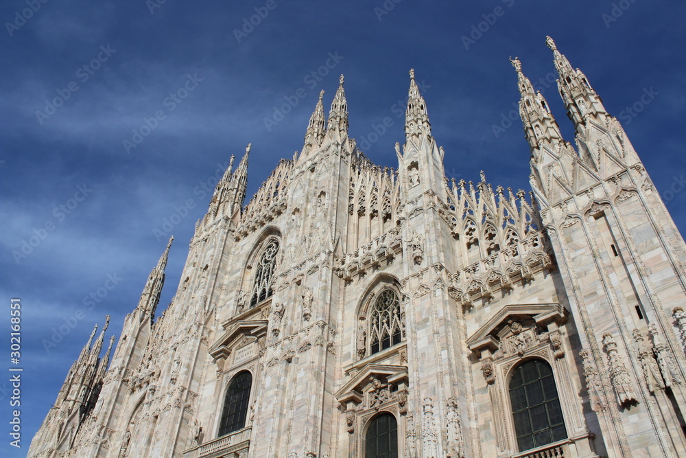 Scorcio del Duomo di Milano 