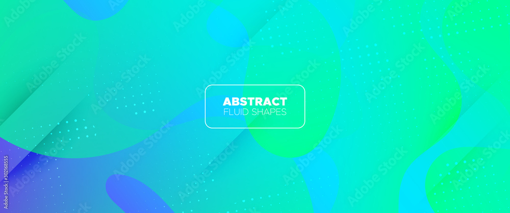 Teal Graphic Background. Fluid Colorful. 3d Teal Graphic Background. Fluid Colorful. 3d