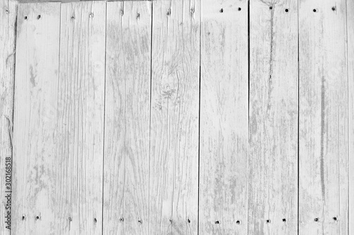 white old wooden fence. wood palisade background. planks texture