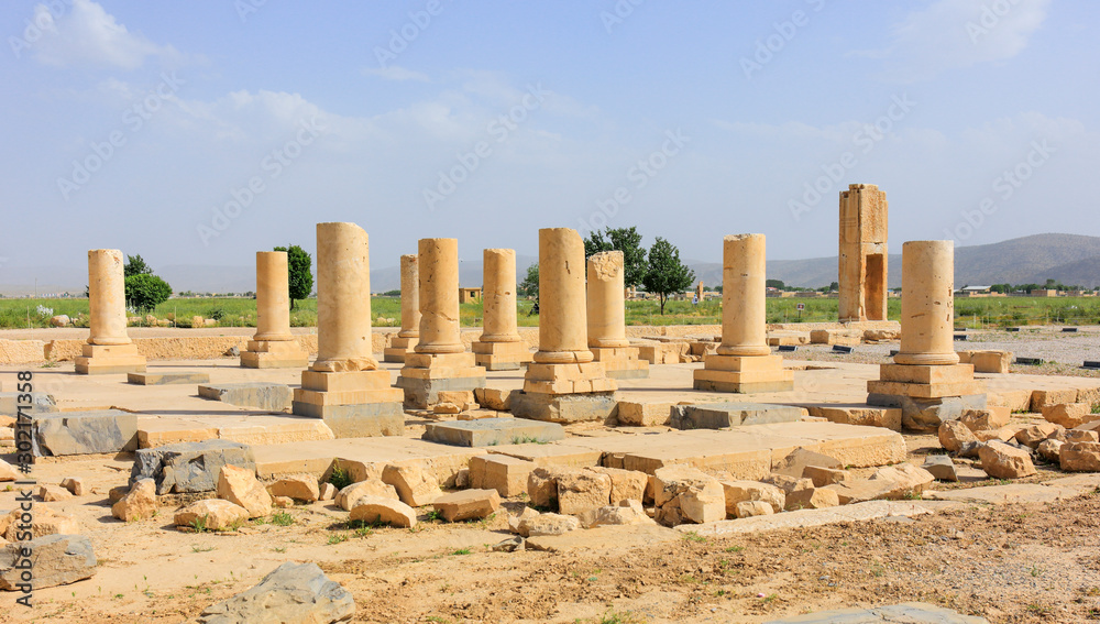 Pasargadae, Shiraz, Fars Province, Iran. Tomb of Cyrus the great