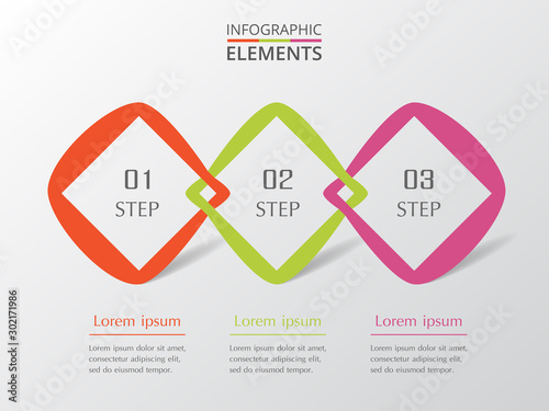 Step by step infographic.