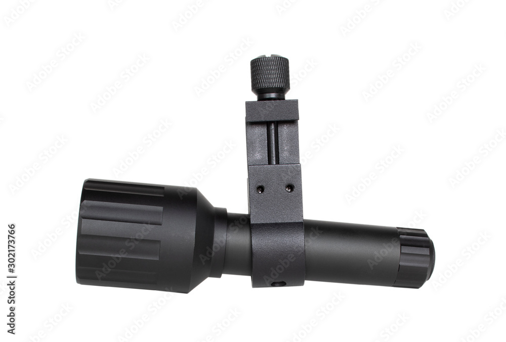 Infrared emitter for a night riflescope
