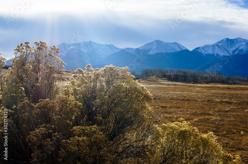 View of the Rocky Mountains, Colorado, United States