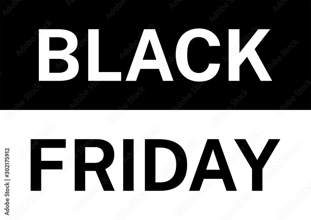 Black friday banner template. Big sale limited time discount, vector design