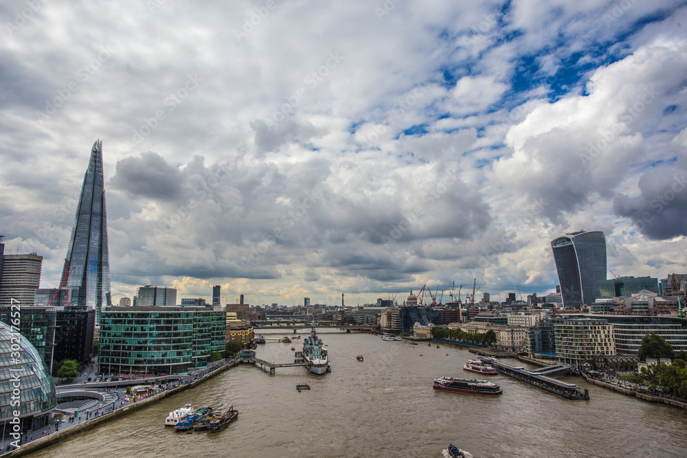 London Fluss Aussicht