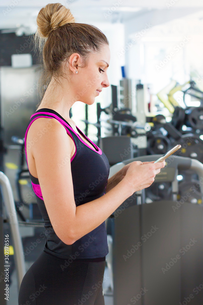 Fitness girl doing stretching workout. Stretching and motivation Fitness girl doing stretching workout. Stretching and motivation